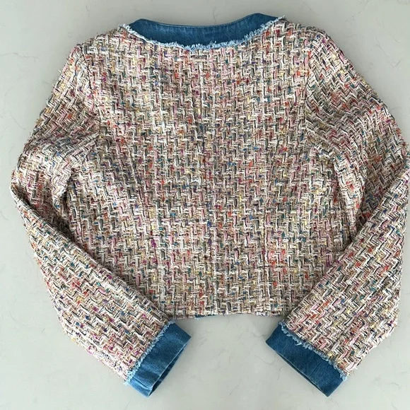 Marciano Guess Metallic Tweed Cropped jacket - Picture 6 of 7